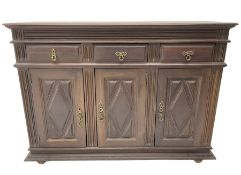 Spanish hardwood sideboard