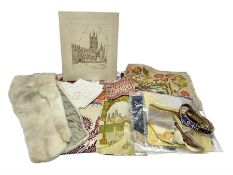 Fur shawl by Rodgers of Bridlington & York
