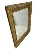 Heavy gilt framed mirror