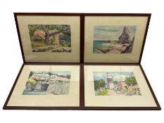 Adolph Treidler (American 1886-1981): Set of four colour prints 20cm x 29cm (4)