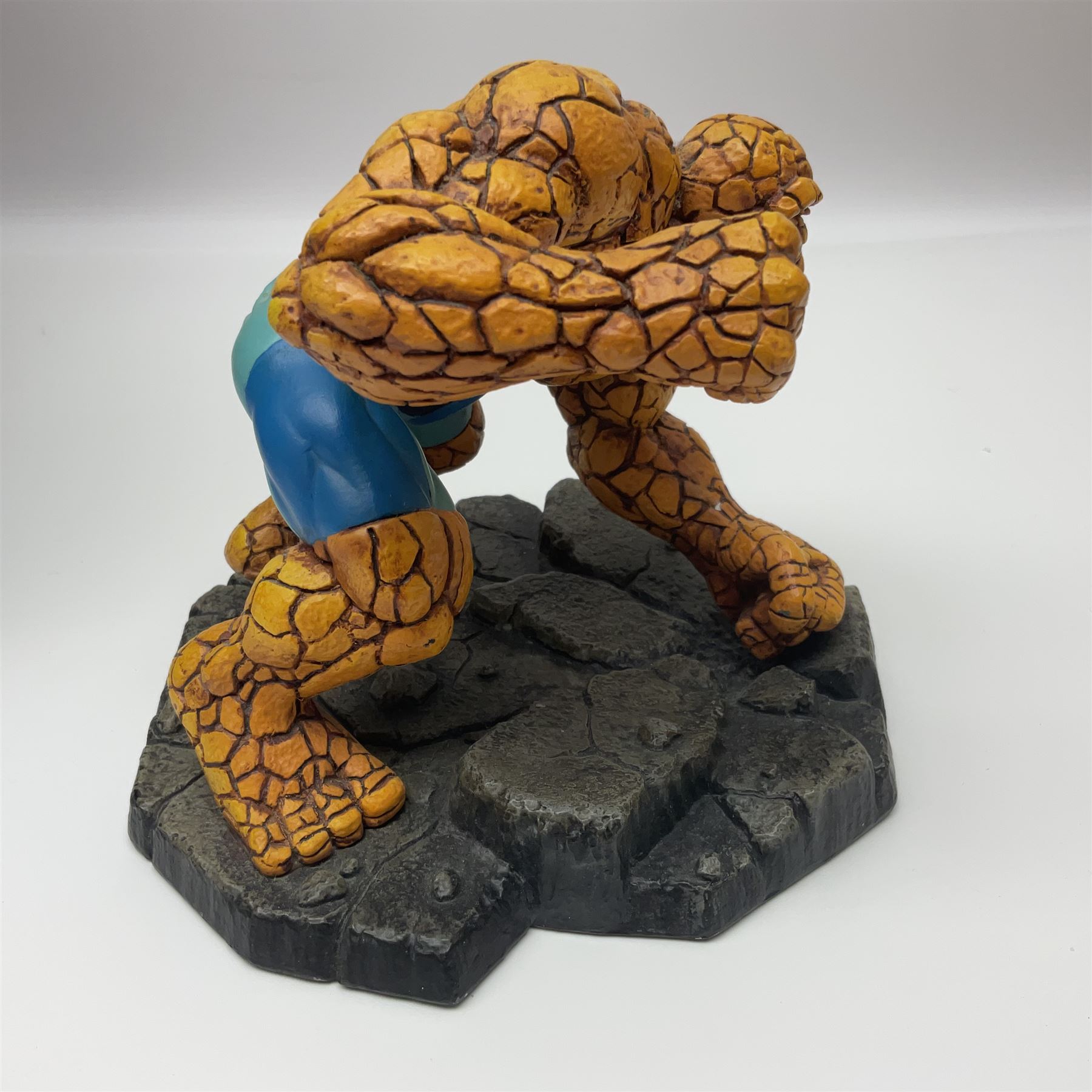 Corgi Marvel Heroes Fantastic Fours' 'The Thing' hand painted limited edition 537/2500 metal statue - Image 4 of 10