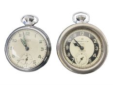 Ingersoll Ltd Triumph chrome plated pocket watch