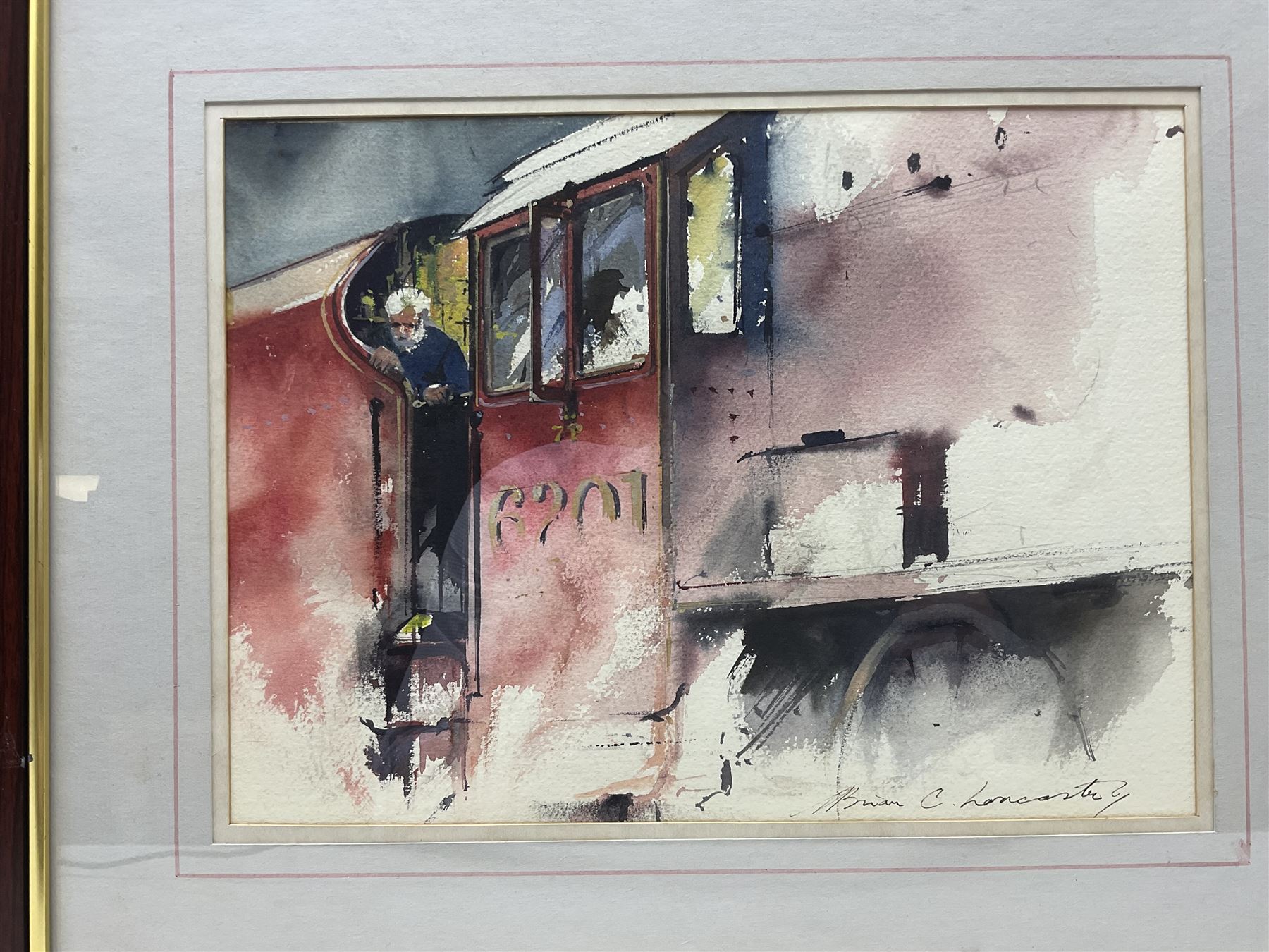 Brian C Lancaster (Bristol Savages 1931-2005): Railway Scenes - Image 2 of 3