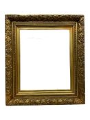 Frames - Gilt moulded with fruiting vines aperture to fit painting 61cm x 51cm (24" x 20")