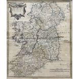 Robert Morden (British c.1650-1703): 'The Kingdom of Ireland'