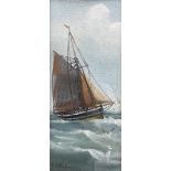 Edward King Redmore (British 1860-1941): Ship at Sea