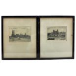 Walter Edwin Law (British 1865-1942): 'The Houses of Parliament' and 'The Tower' of London