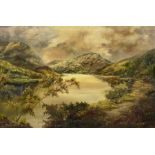 Prudence Turner (Scottish 1930-2007): Highland Landscape with Path
