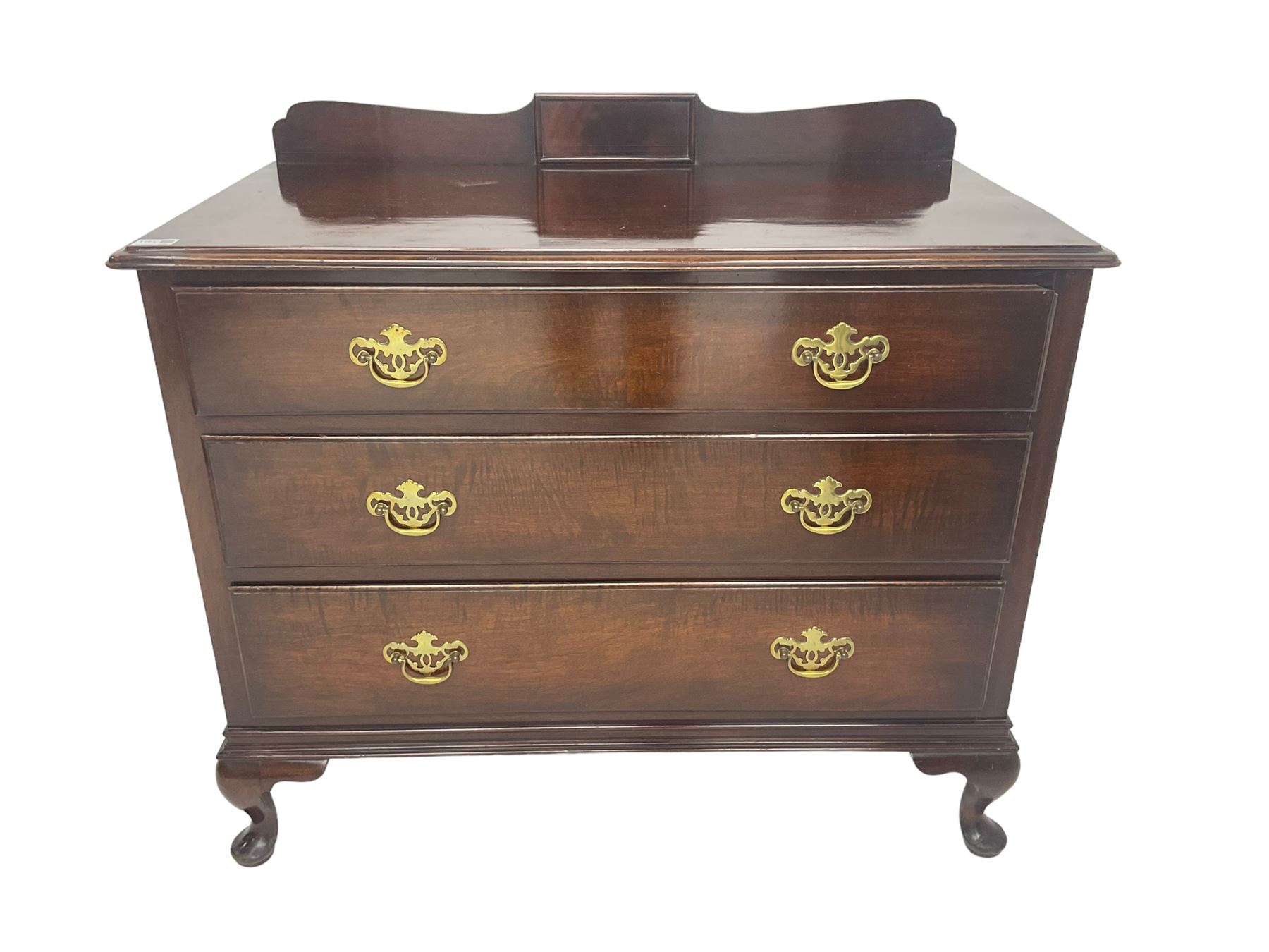 Waring & Gillow - Georgian design mahogany chest - Image 6 of 8