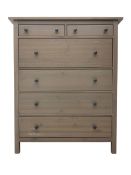 IKEA - chest fitted with two short and four long graduating drawers