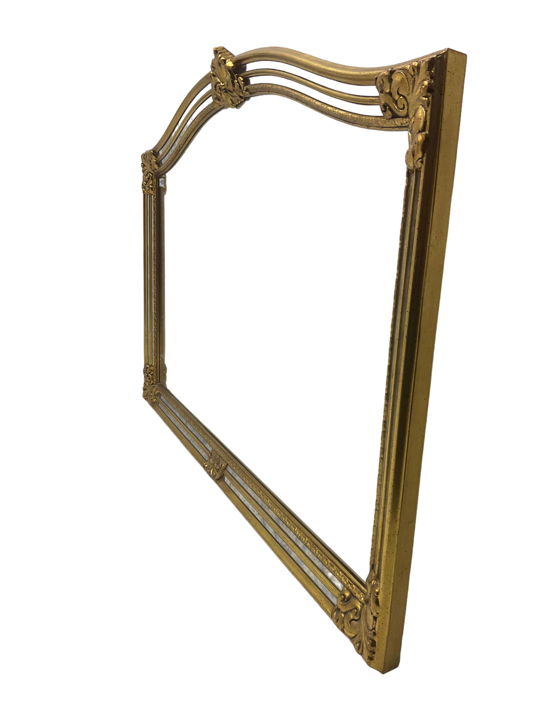 Deknudt Mirrors - Belgian gilt cushion framed wall mirror - Image 2 of 3