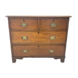 Edwardian elm chest