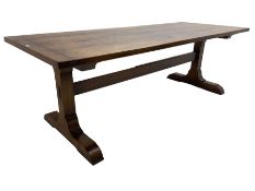 Dorset Oak - large refectory dining table