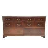 Georgian design mahogany chest