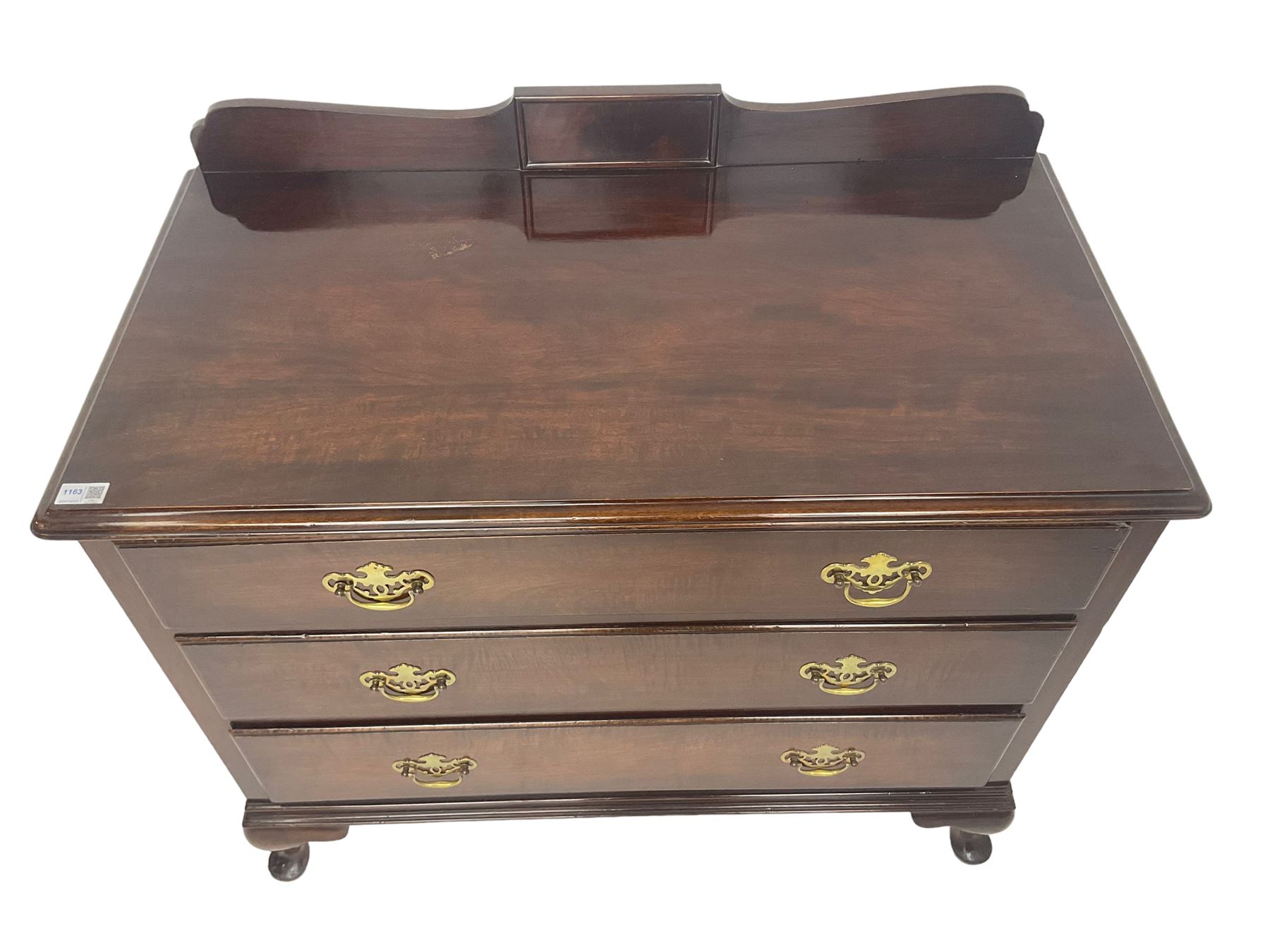 Waring & Gillow - Georgian design mahogany chest - Image 7 of 8