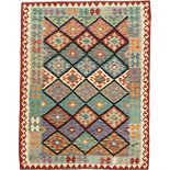 Anatolian Turkish Kilim multi-colour rug