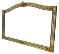 Deknudt Mirrors - Belgian gilt cushion framed wall mirror