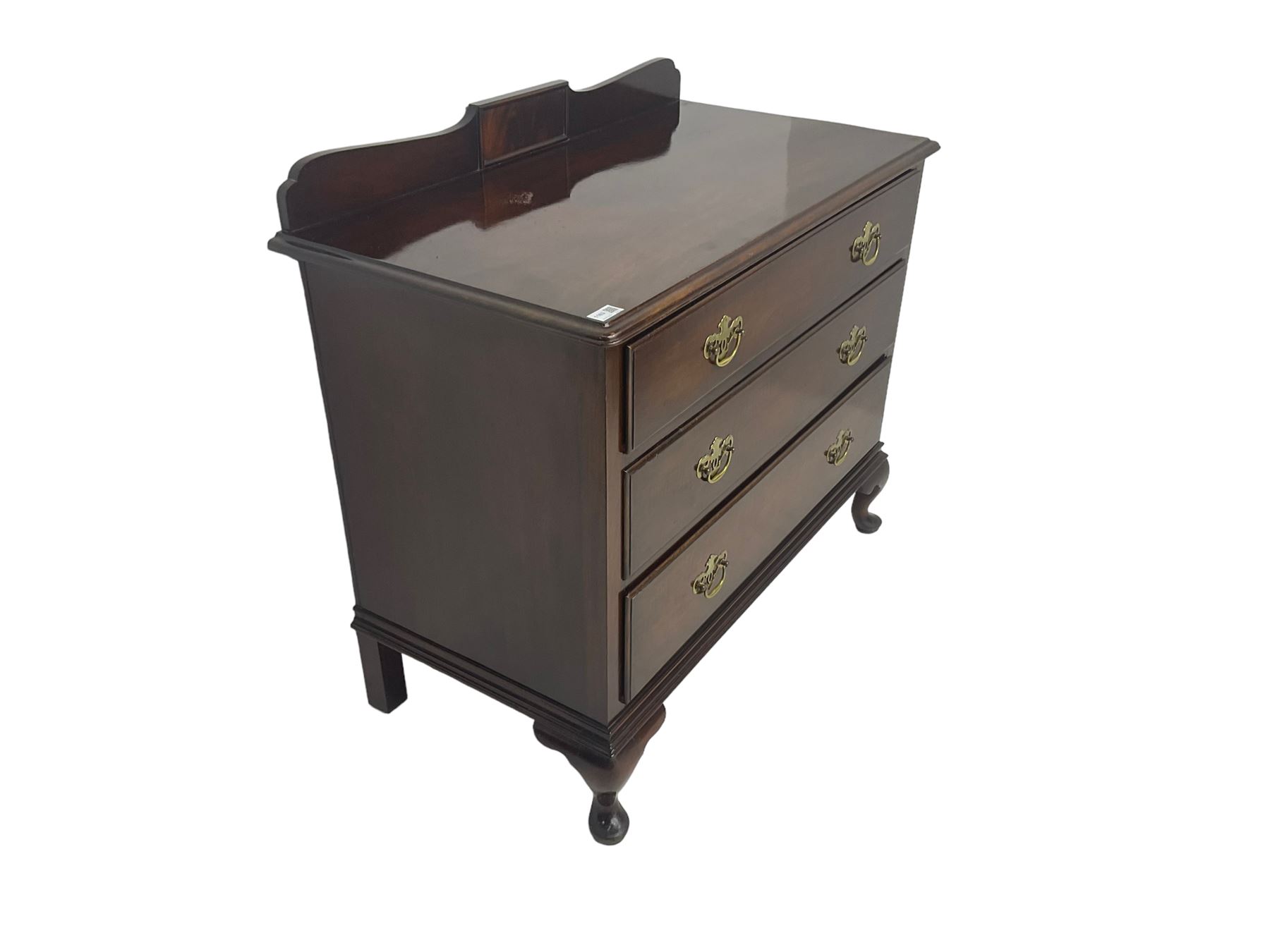 Waring & Gillow - Georgian design mahogany chest - Image 5 of 8