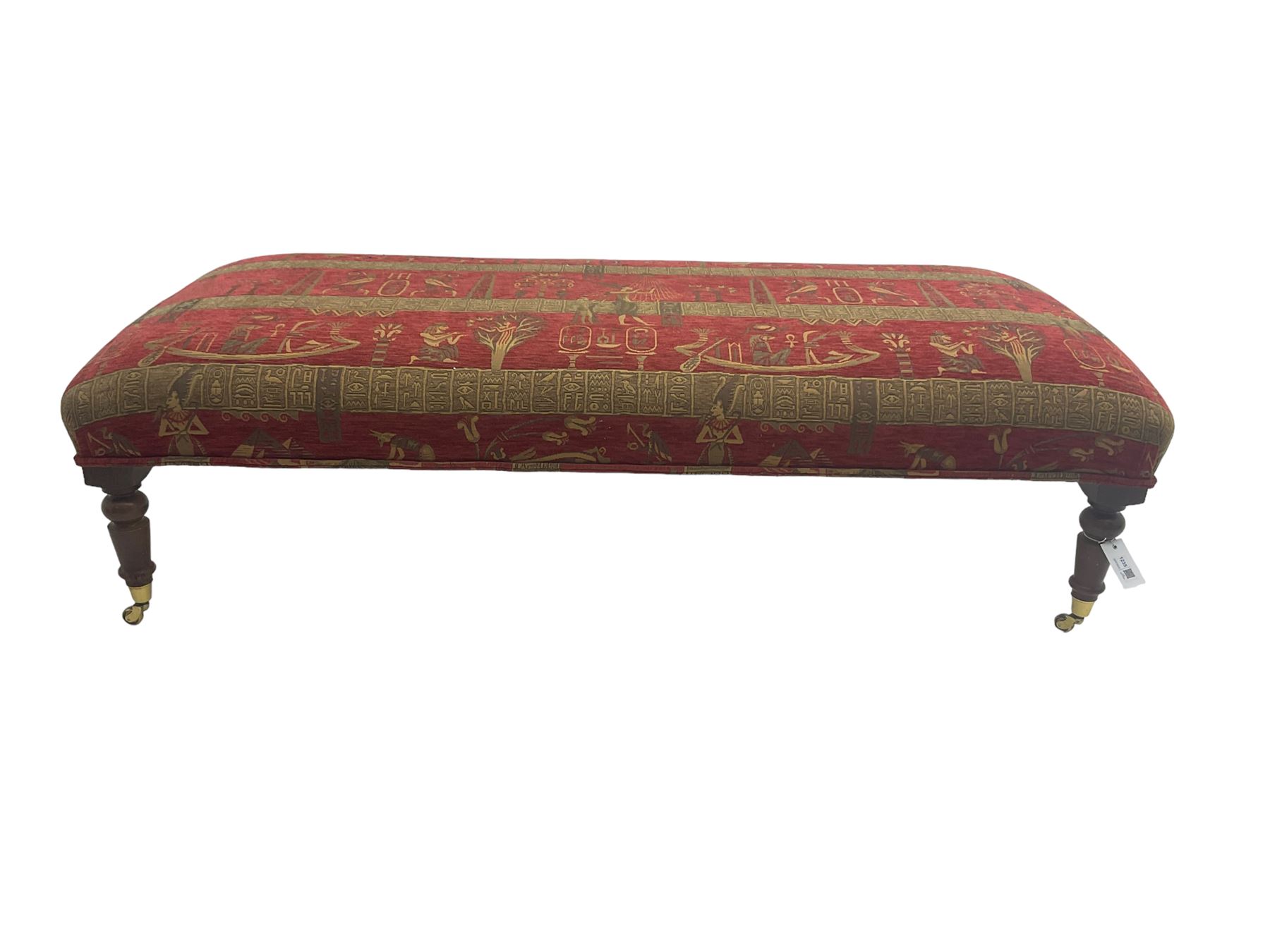 Large rectangular footstool - Image 3 of 8