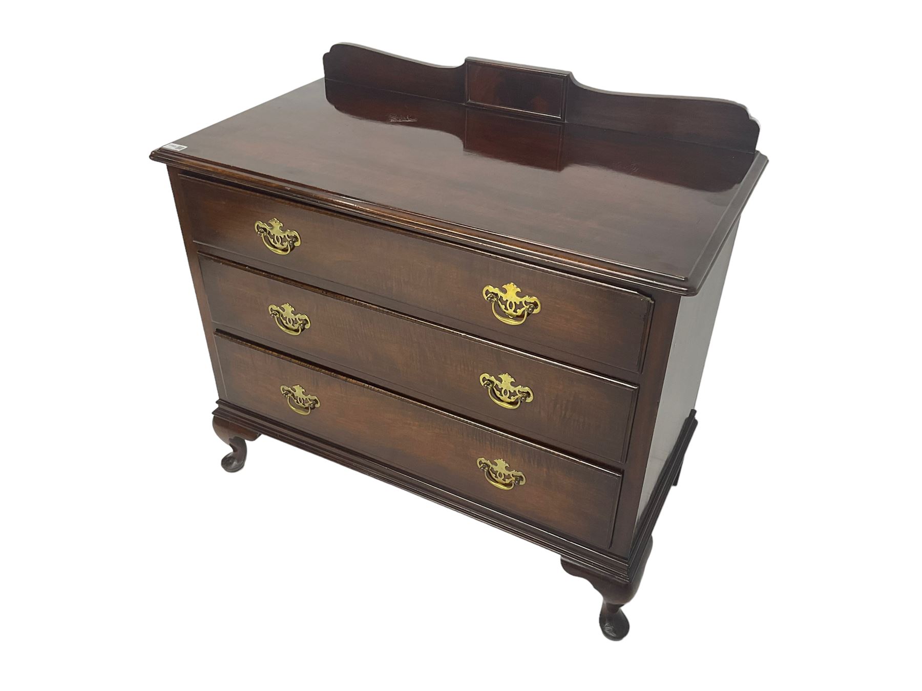 Waring & Gillow - Georgian design mahogany chest - Image 8 of 8