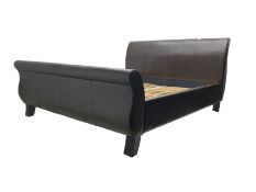 Super king 6' sleigh bed