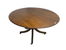 George III mahogany dining table
