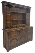 18th century design oak dresser
