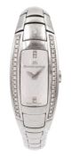Maurice Lacroix ladies stainless steel diamond set wristwatch