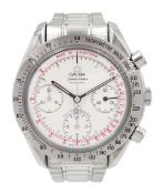 Omega Speedmaster Olympic Torino 2006 stainless steel automatic chronograph wristwatch
