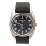 Hamilton British Military stainless steel manual wind wristwatch