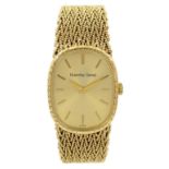 Bueche-Girod ladies 9ct gold manual wind wristwatch