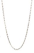9ct gold cable link necklace