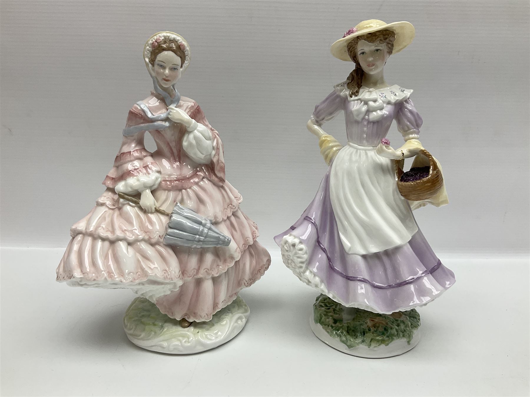 Three Coalport figures - Image 6 of 11