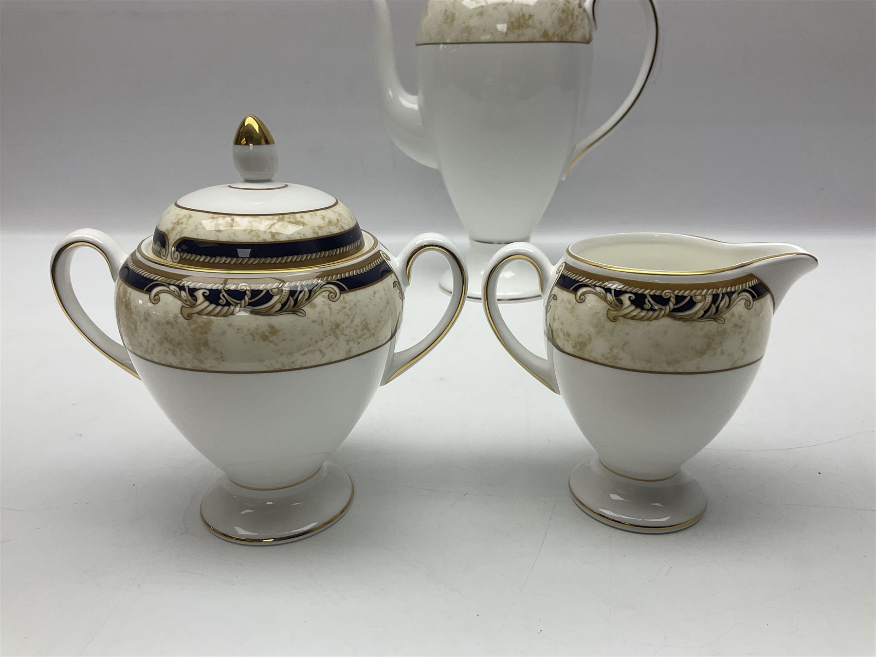 Wedgwood Cornucopia coffee service for six - Image 6 of 12