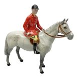 Beswick Huntsman on grey horse