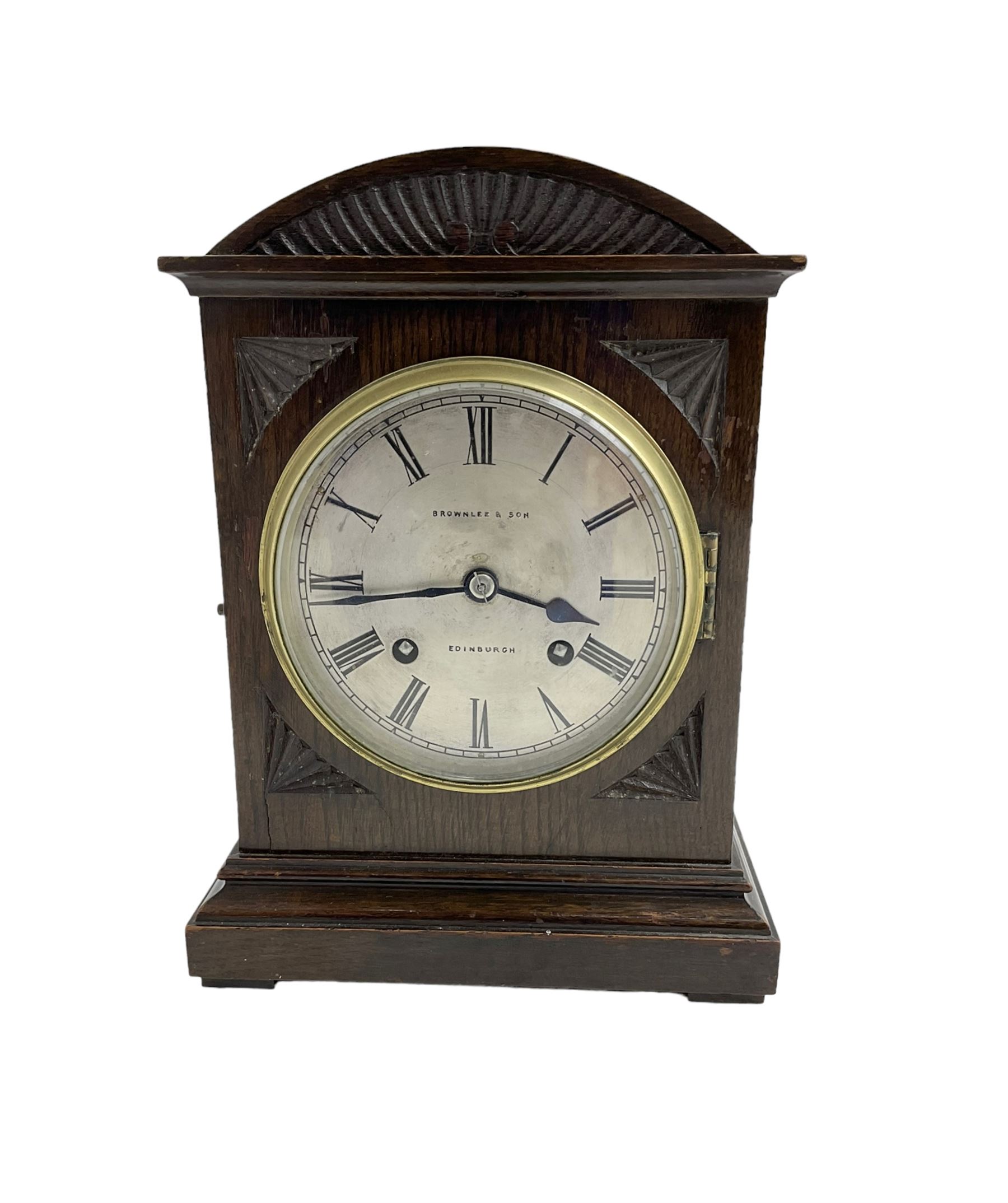 German - Early 20th century eight-day mantle clock