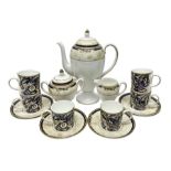 Wedgwood Cornucopia coffee service for six