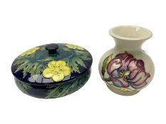 Moorcroft dish and cover