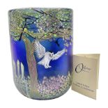 Okra limited edition glass vase