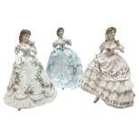 Three Royal Worcester figurines
