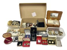Silver jewellery including St Johns Ambulance medal