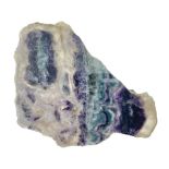 Complete Rainbow Fluorite Slice