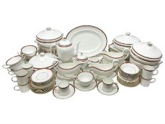 Wedgwood Colorado pattern dinner and coffee service for eight