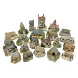 Nineteen Lilliput Lane models from the Scottish Collection