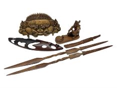 Collection of Carved Zambian items