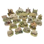 Twenty one Lilliput Lane models from the Regional Collections