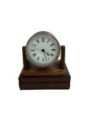 English - Edwardian 8-day desk clock