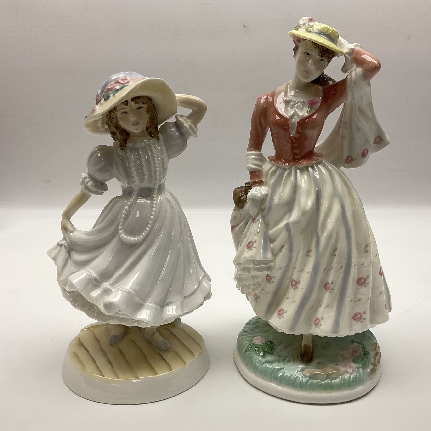 Three Coalport figures - Image 4 of 11