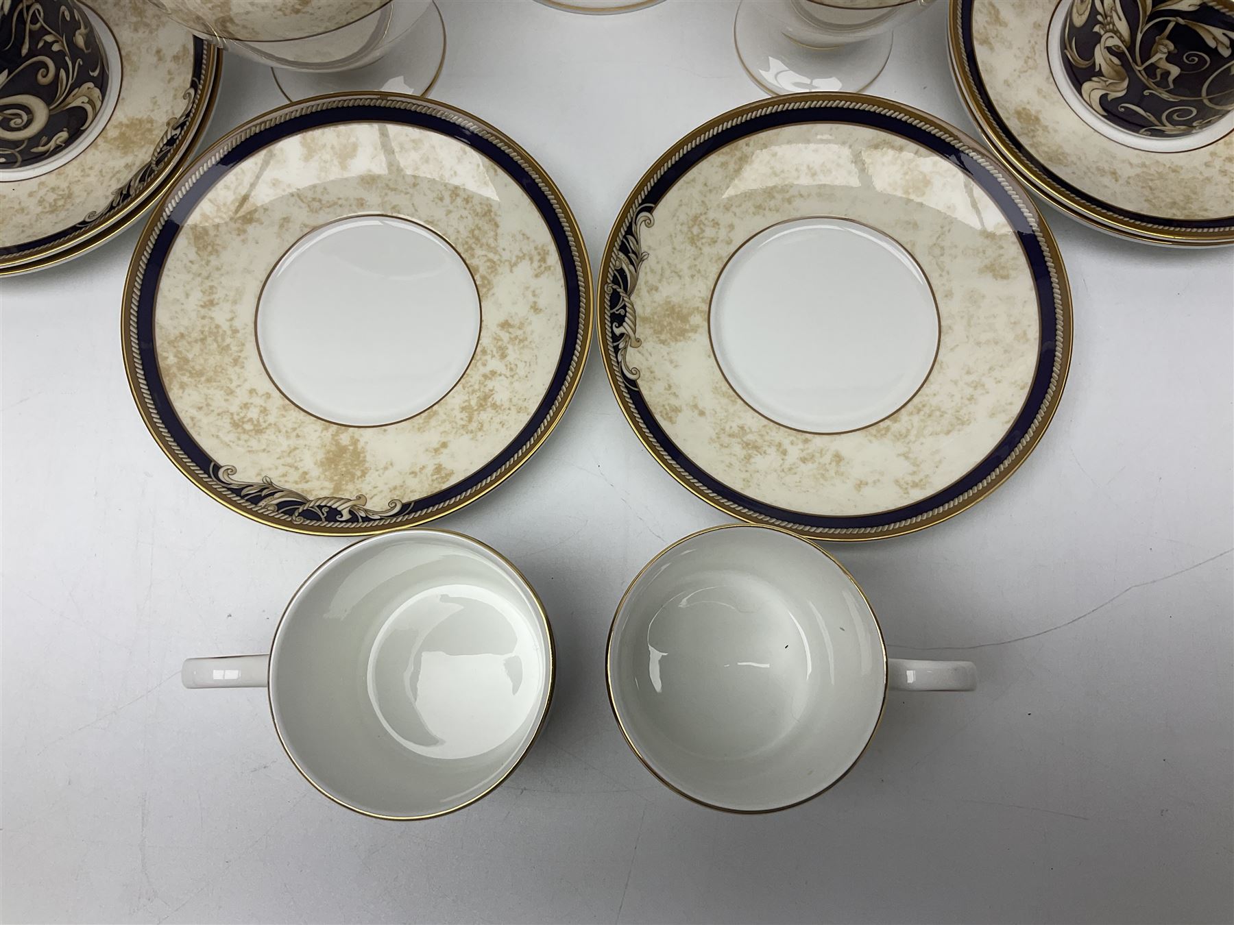 Wedgwood Cornucopia coffee service for six - Image 3 of 12