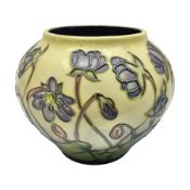 Moorcroft vase of squat globular form